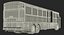 intercity bus mci d4500 3D model