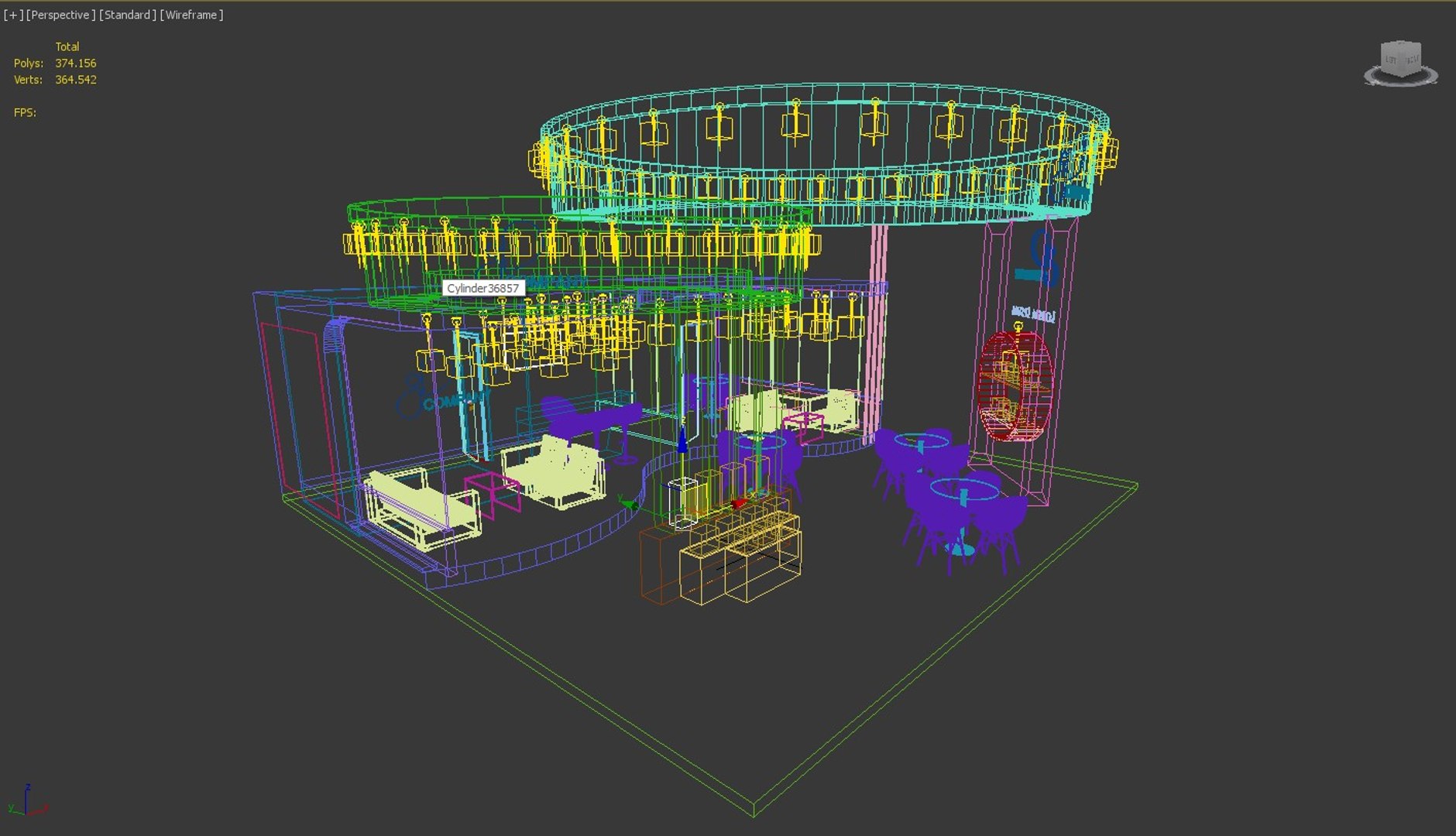 3D Model Exhibition Booth Stand Stall - TurboSquid 1606255