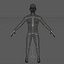 25 Year Old Asian Man Realistic Human Body - Basic Rig