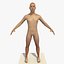 25 Year Old Asian Man Realistic Human Body - Basic Rig