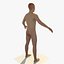 25 Year Old Asian Man Realistic Human Body - Basic Rig