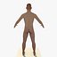 25 Year Old Asian Man Realistic Human Body - Basic Rig