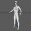 25 Year Old Asian Man Realistic Human Body - Basic Rig