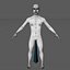 25 Year Old Asian Man Realistic Human Body - Basic Rig