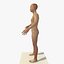 25 Year Old Asian Man Realistic Human Body - Basic Rig