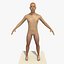 25 Year Old Asian Man Realistic Human Body - Basic Rig