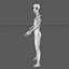 25 Year Old Asian Man Realistic Human Body - Basic Rig