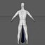 25 Year Old Asian Man Realistic Human Body - Basic Rig
