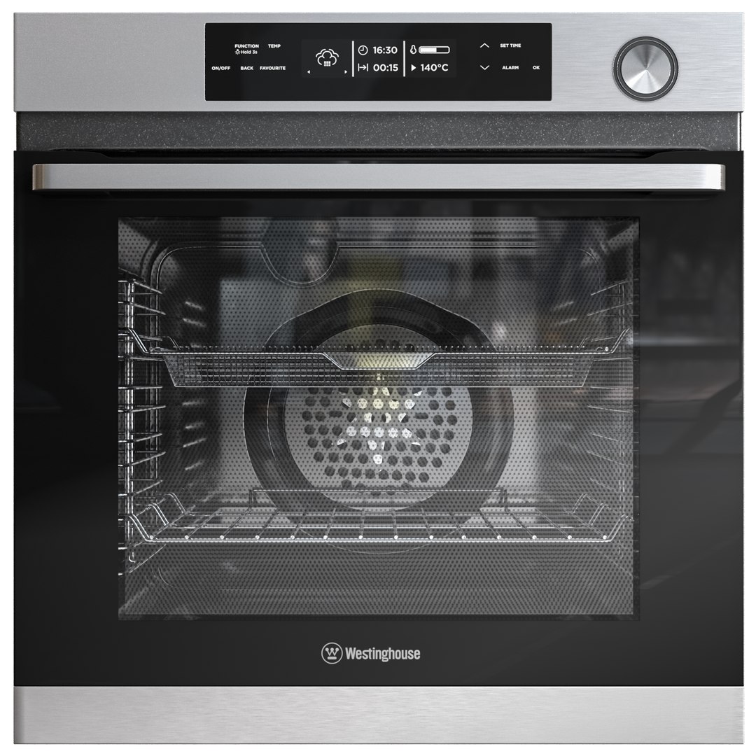 3D Westinghouse Oven Set TurboSquid 2017470