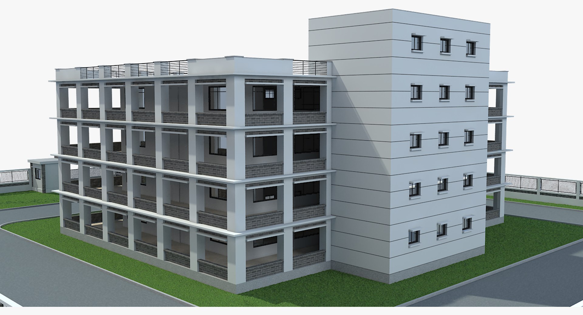 Building 13 Model - TurboSquid 1405058