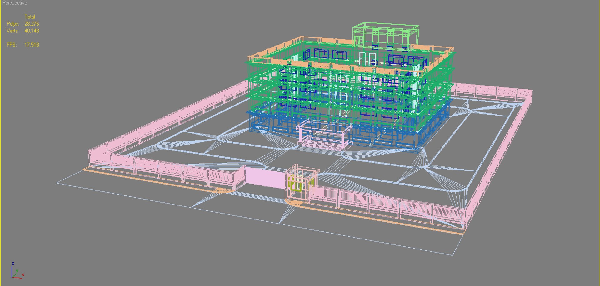 Building 13 Model - TurboSquid 1405058