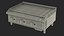 Vollrath 40721 Cayenne 36 Flat Top Gas Countertop Griddle 3D model