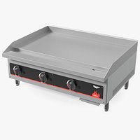 Vollrath 40721 Cayenne 36 Flat Top Gas Countertop Griddle