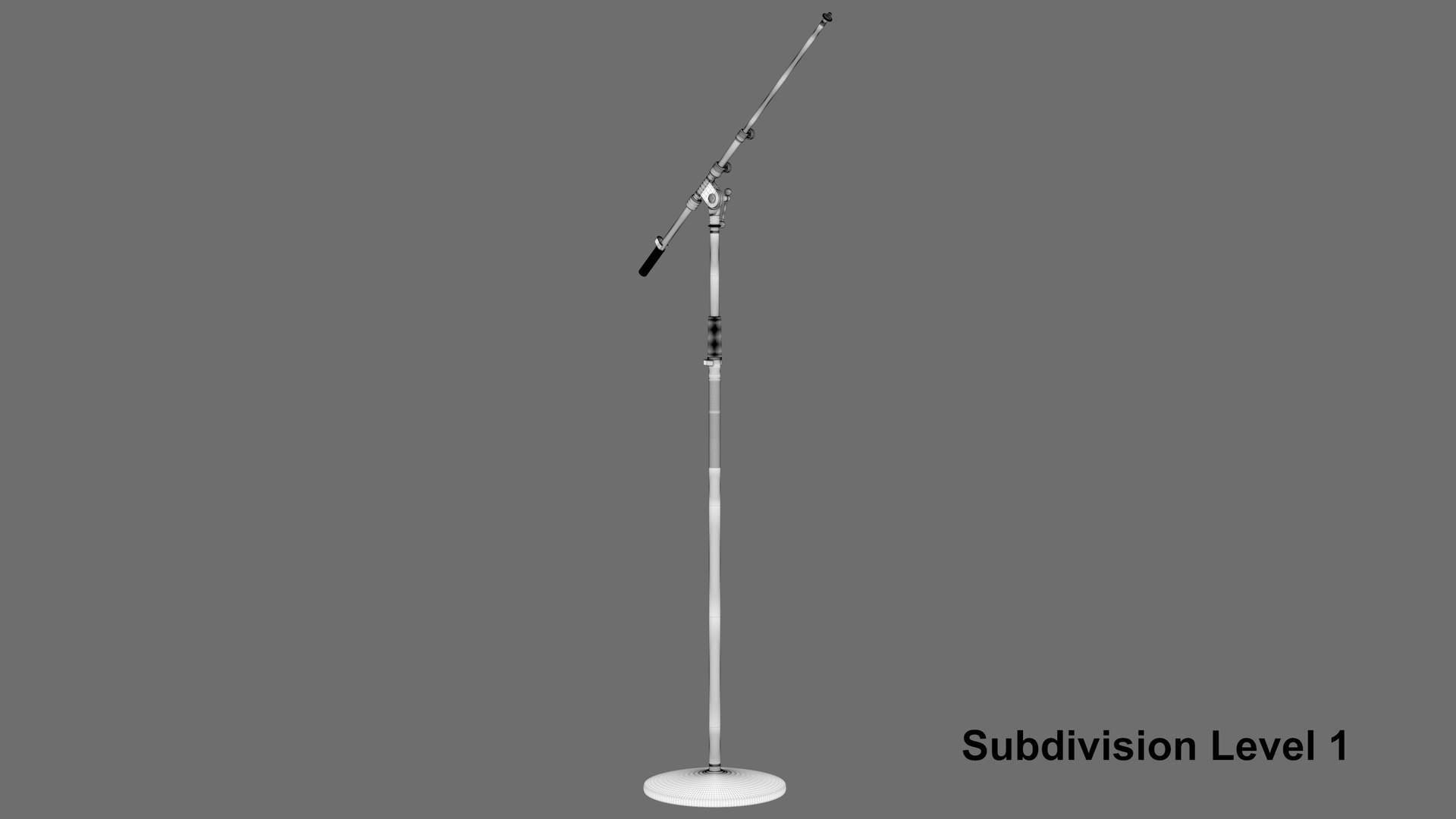 3D KM26145 Microphone stand model https://p.turbosquid.com/ts-thumb/g3/Oec981/Jc/km26145wireframesubd_1/jpg/1652797988/1920x1080/fit_q87/a8b91a8614008ba8f3d4bf3a615eb80412fd11c9/km26145wireframesubd_1.jpg