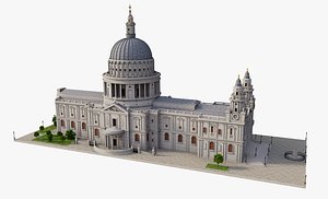 St Pauls cathedral v2 model