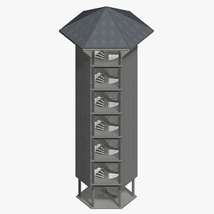 3D model Tropical pavilion 26A25