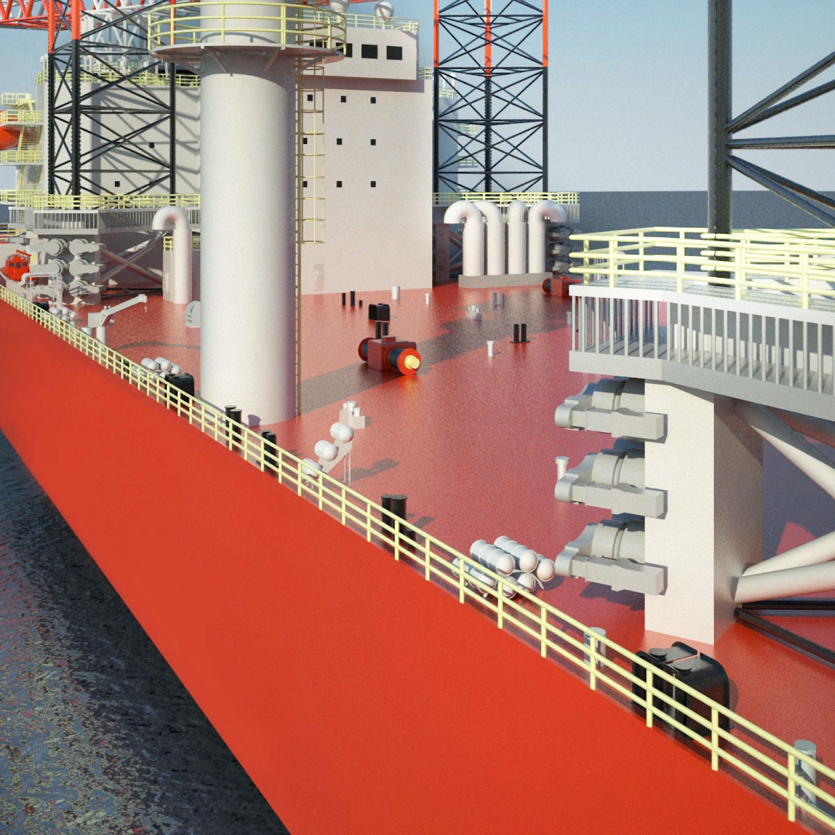 x heavy lift installation vessel