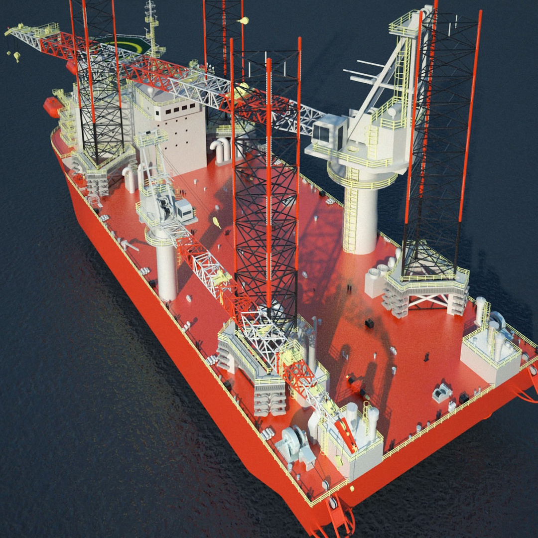 x heavy lift installation vessel