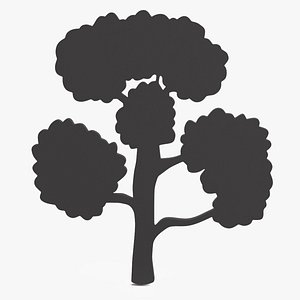 Sandalwood Silhouette 3D model