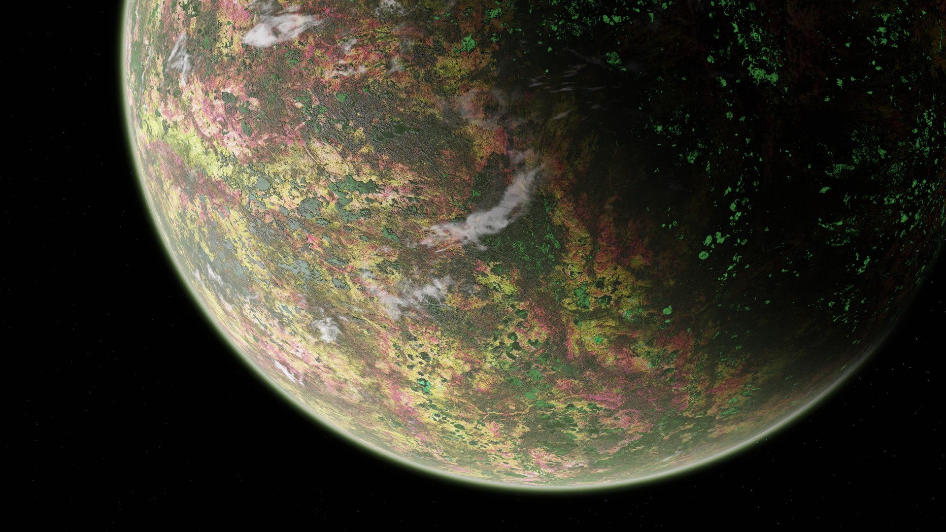 3D 8K Alien Radioactive Planet 4 Model - TurboSquid 1930975