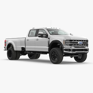 Ford Super Duty F-550 Lariat 2023 Lift Kit Gray