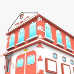 Fire Station 3D