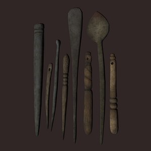 medieval needles scoop model