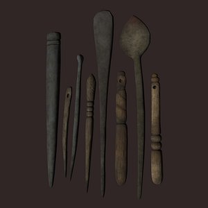 Medieval Needles and Make up Scoop