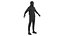 Thief Character Wearing Mask Rigged
