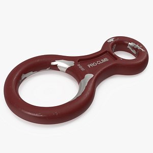 Descender Figure Eight Pro-Climb Red Damaged