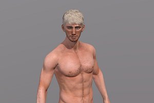 Man Naked 3D Models for Download | TurboSquid