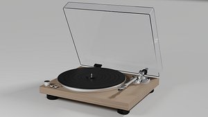 Vintage Wooden Vinyl Turntable