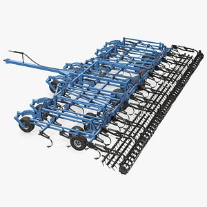 3D seedbed cultivator