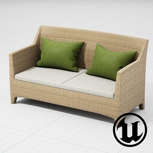 fbx dedon barcelona 2 seater