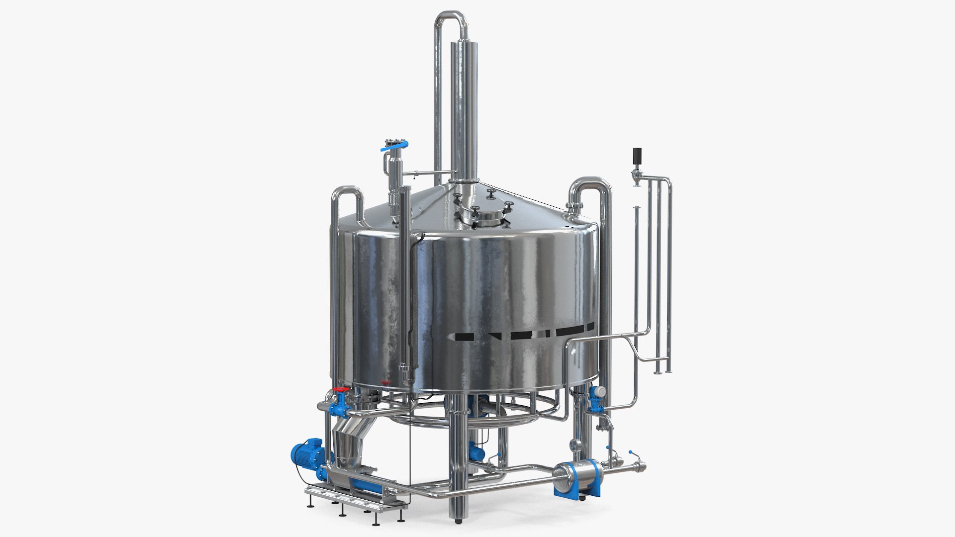 Whisky Distillation Equipment 3D model preview