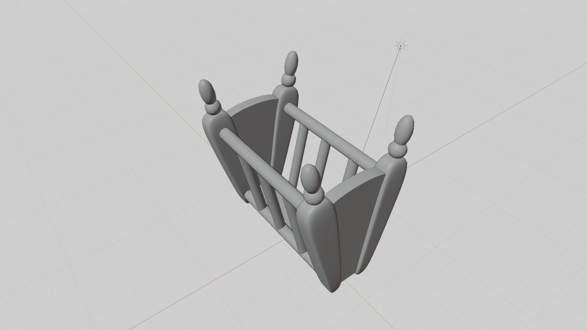 Free 3D Model Simpsons Magazine Rack - TurboSquid 2017181