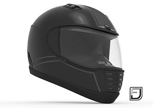 3ds max black helmet 05