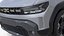 Dacia Duster 2024 Crossover Simplified White