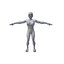 Femme 1 75m basemesh