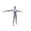 Femme 1 75m basemesh