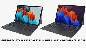 3D model realistic samsung galaxy tab