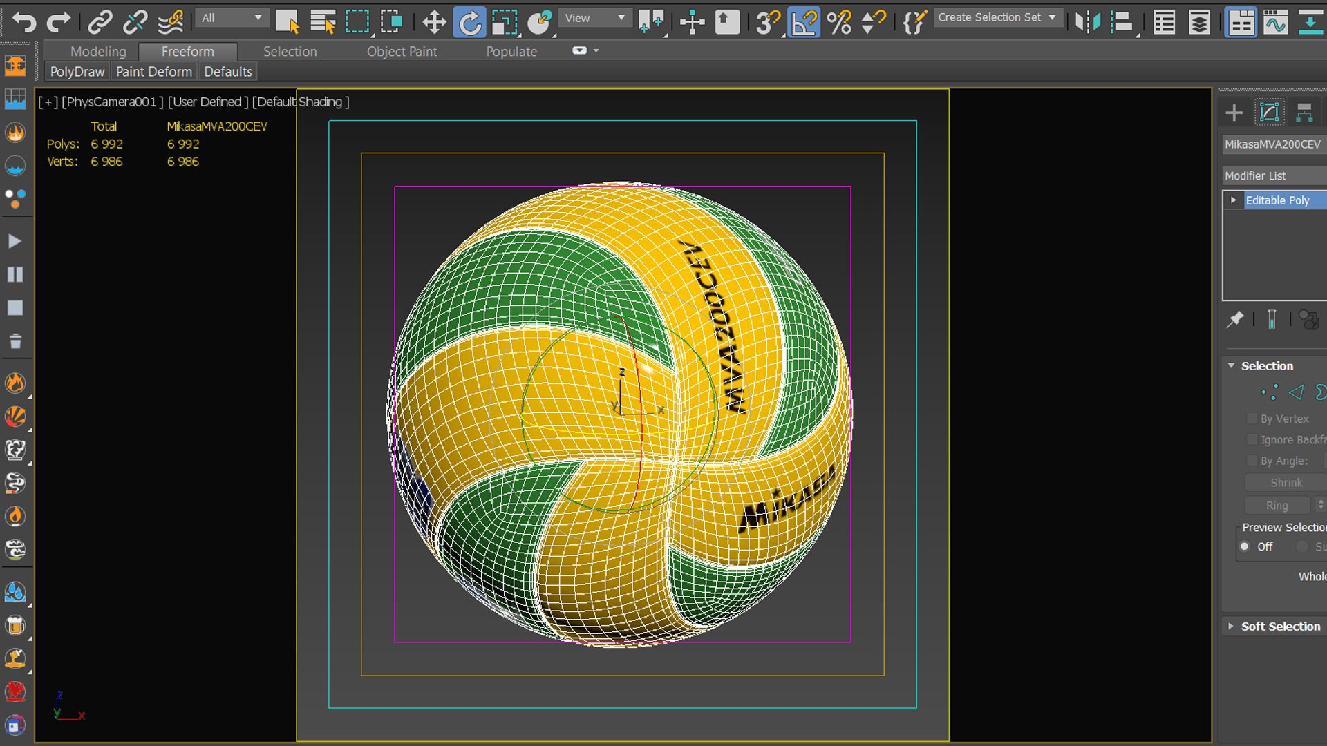 3D Mikasa Mva200-cev Volleyball - TurboSquid 1607426