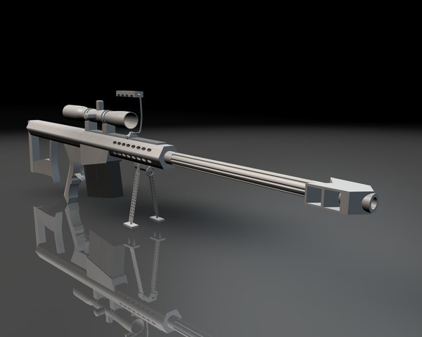 m82 sniper rifle 3d 3ds