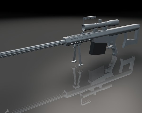 m82 sniper rifle 3d 3ds