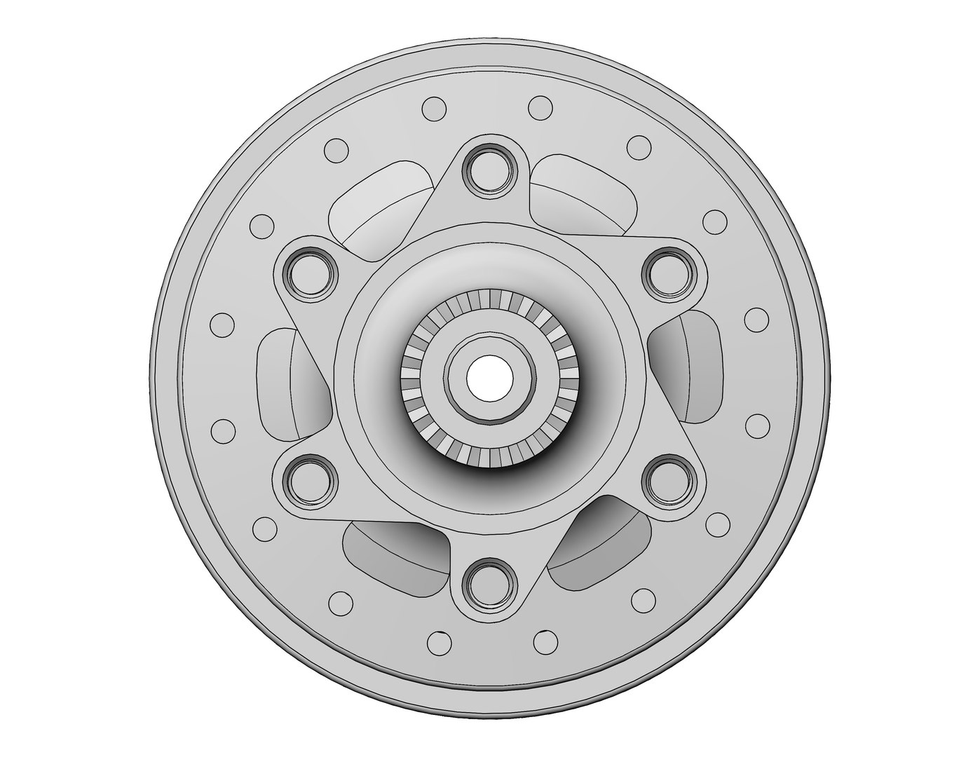 Bicycle hubs set 3D model TurboSquid 1521431