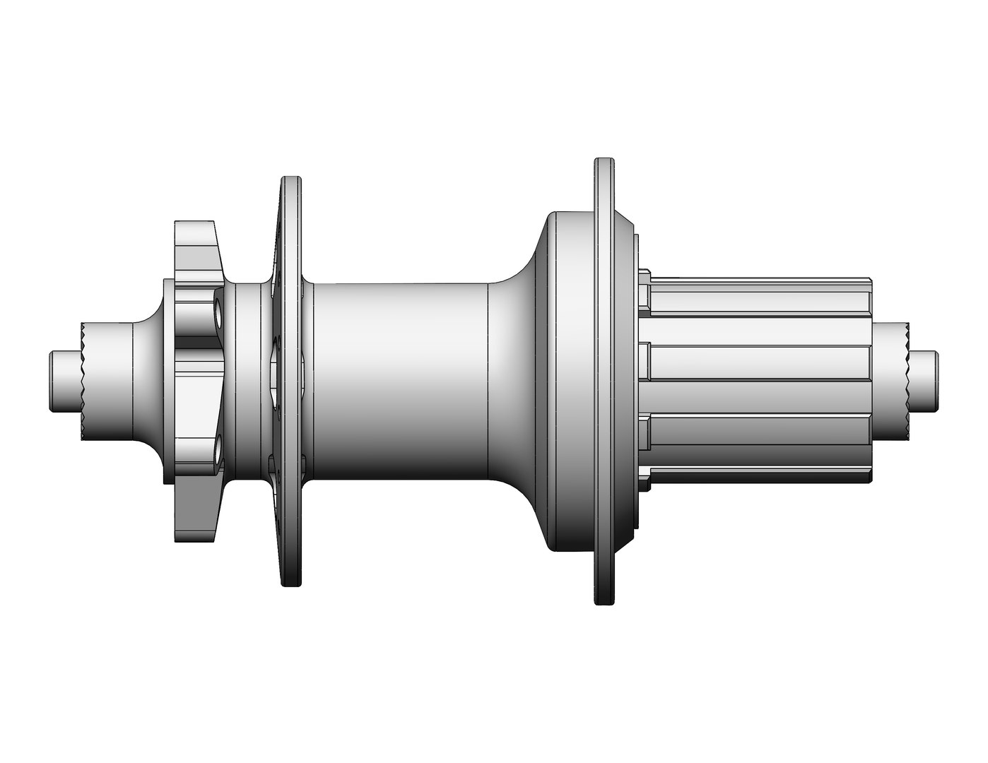 Bicycle hubs set 3D model TurboSquid 1521431