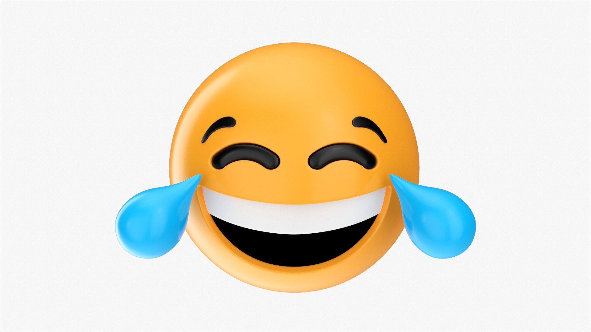 Emoji 036 Laughing with tears 3D - TurboSquid 1817756