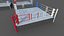 3D PBR Modular Professional Wrestling Rings 20ftx20ft model