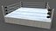 3D PBR Modular Professional Wrestling Rings 20ftx20ft model