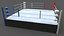 3D PBR Modular Professional Wrestling Rings 20ftx20ft model